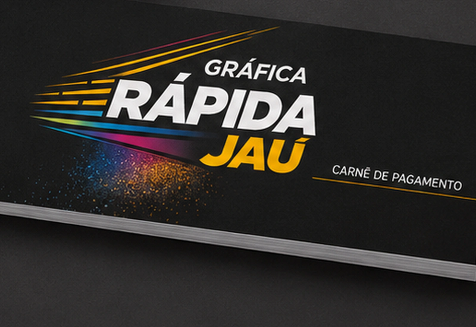 Mockup de Capa carnê