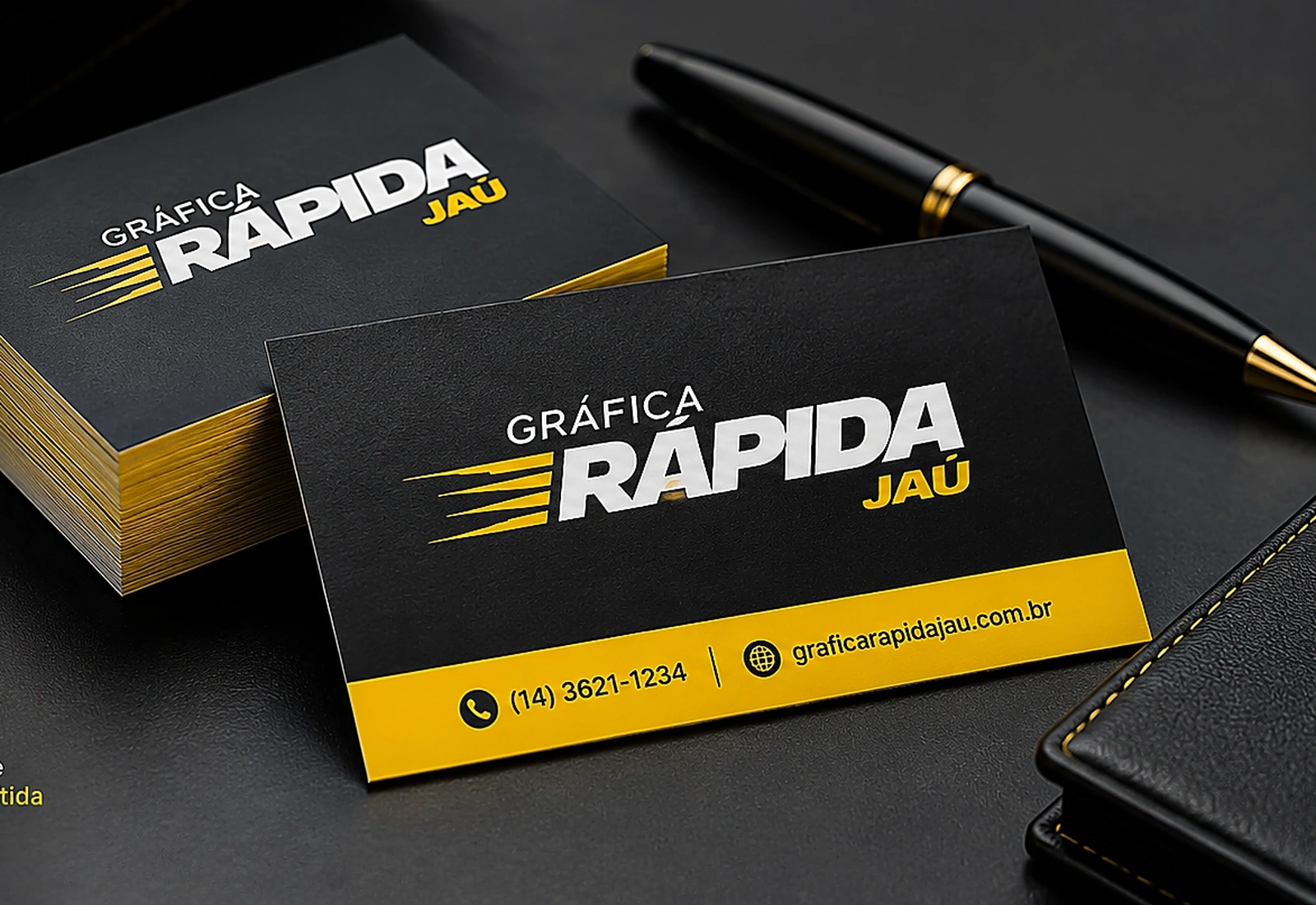 Mockup de Cartão de visitas