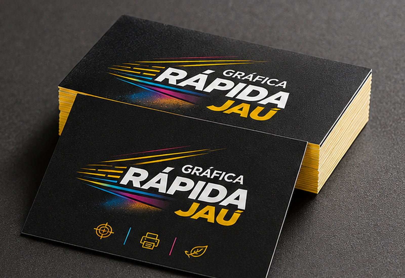 Mockup de Mini cartões